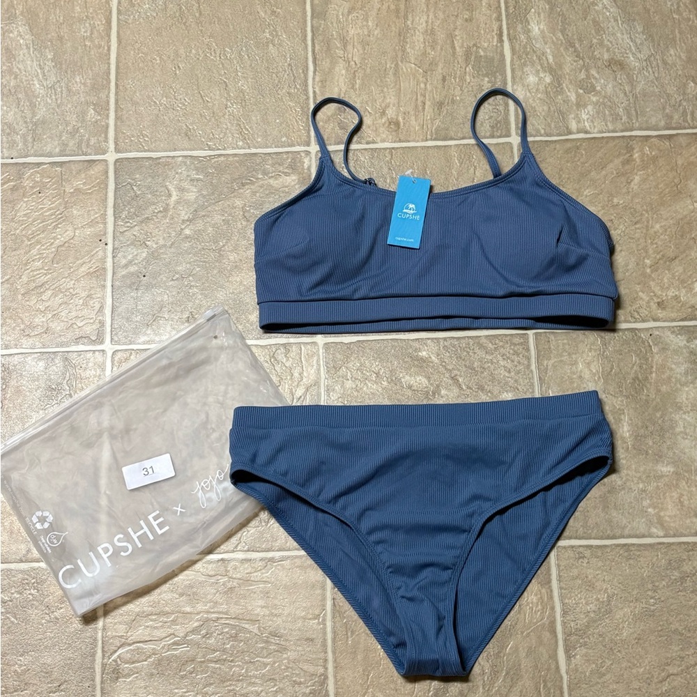NWT Cupshe Large Bikini Set